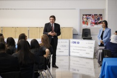 CREEED recognizes top-performing middle schools in region in part with the AIM High Initiative at Socorro High School, Monday, October 16, 2023, in Socorro, Texas. Photo by Ivan Pierre Aguirre/The Raben Group