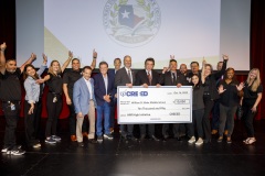 CREEED recognizes top-performing middle schools in region in part with the AIM High Initiative at Socorro High School, Monday, October 16, 2023, in Socorro, Texas. Photo by Ivan Pierre Aguirre/The Raben Group