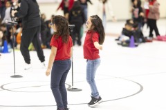 Students at Carroll T. Welch enjoy a dance break during the Friday morning meeting. 